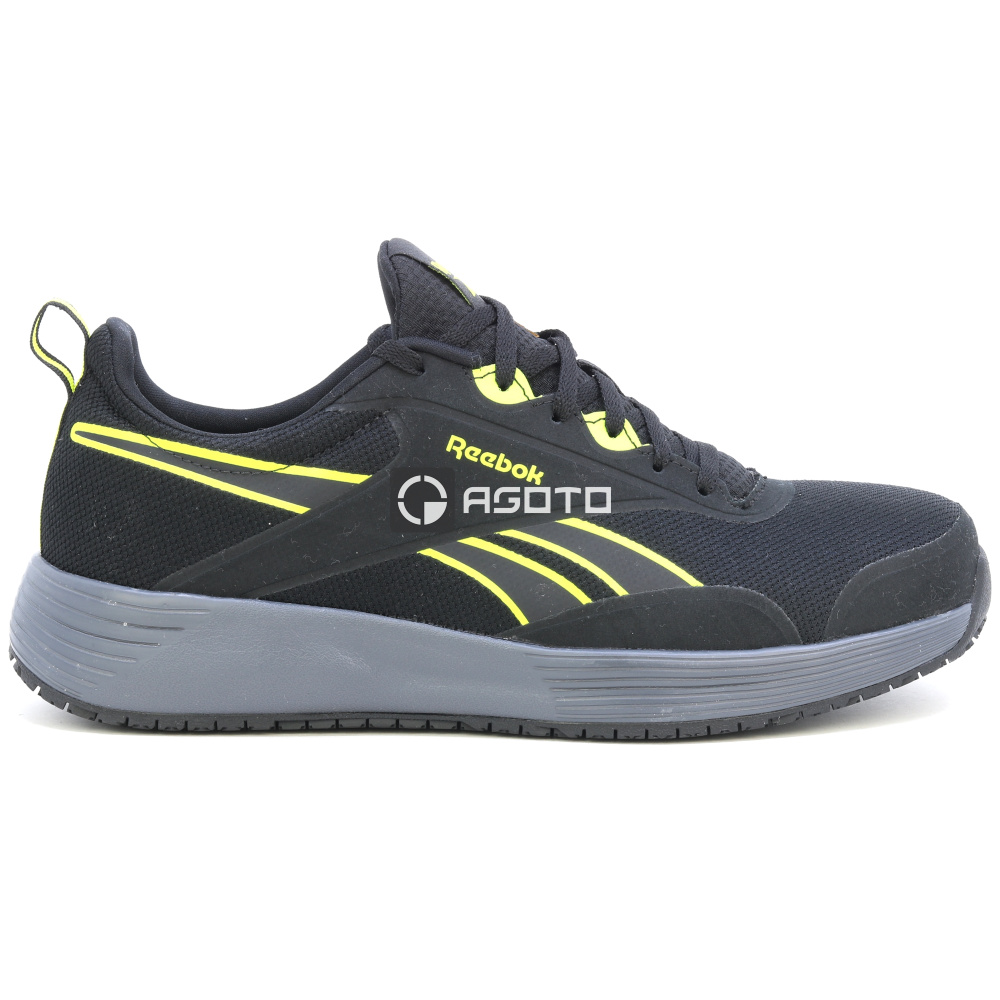 detail REEBOK IB5106 Lite Plus S1P ESD čierna pánska ľahká pracovná obuv
