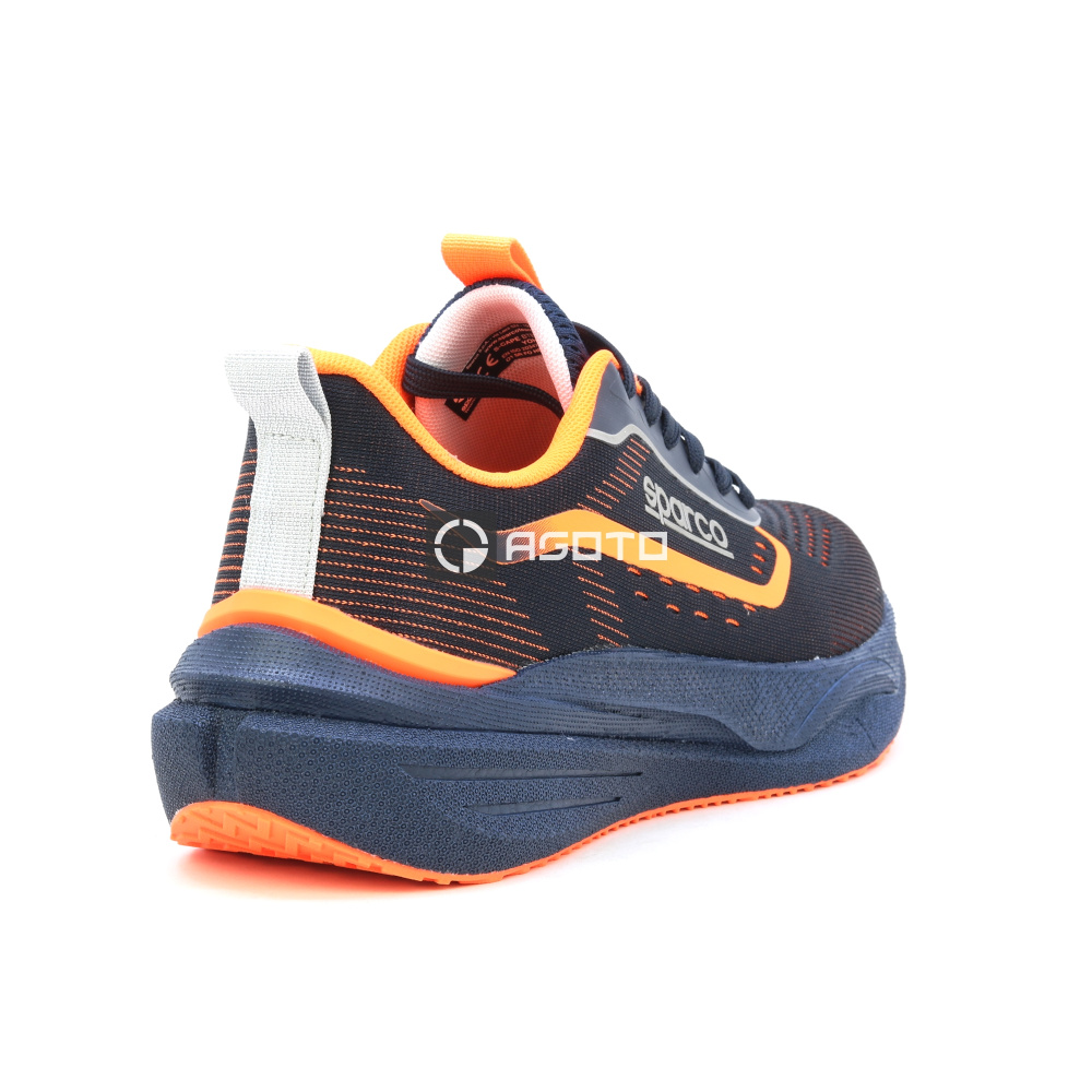 detail SPARCO Yohan O1 modrá pánska pracovná obuv, ľahká a mäkká pri došľape