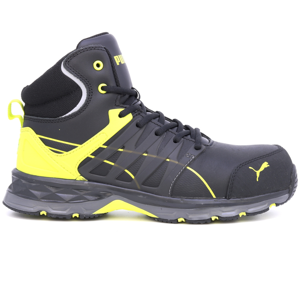detail PUMA Velocity 2.0 mid S3 ESD HRO bezpečnostná obuv