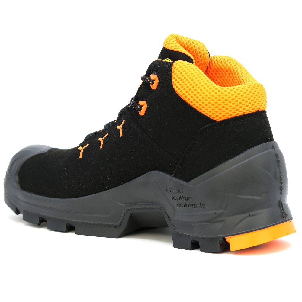 detail UVEX 2 6509 S3 SRC černá pánská bezpečnostní obuv