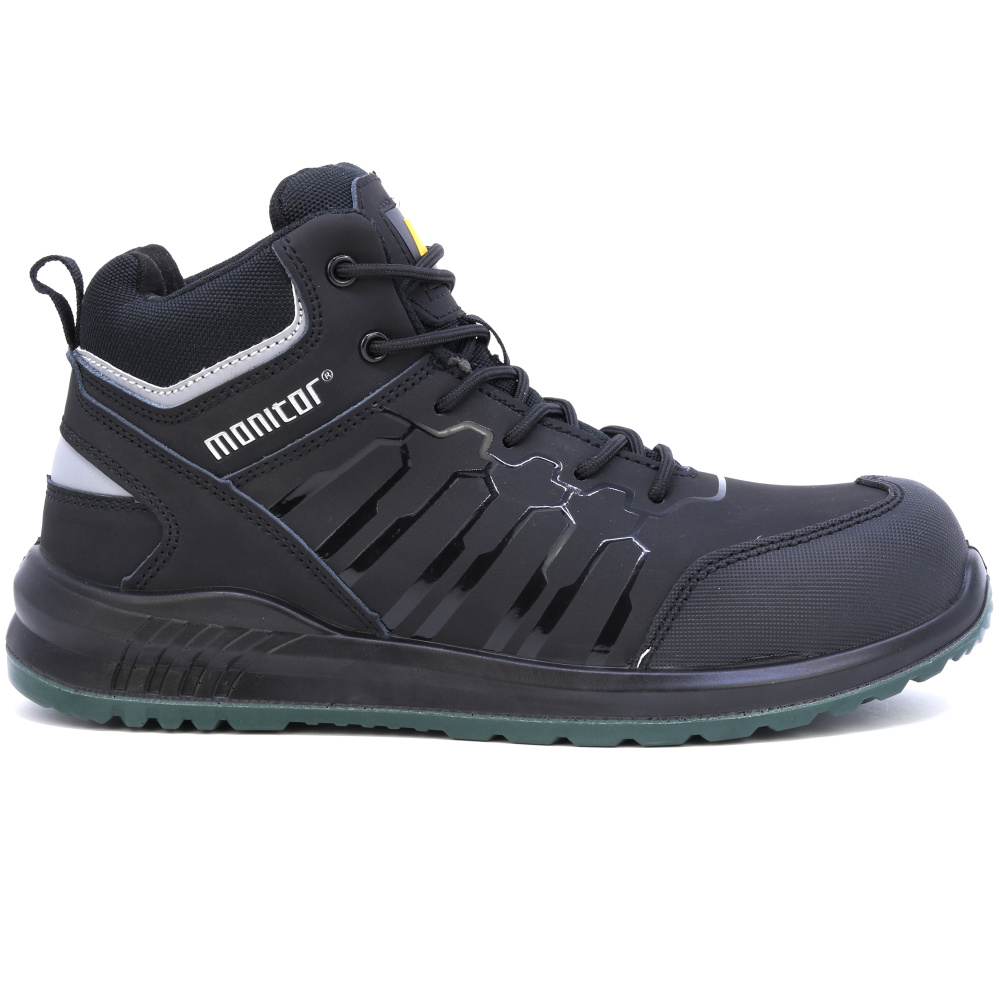 detail MONITOR SWEDEN Hybrid S3 černá pánská pracovní obuv