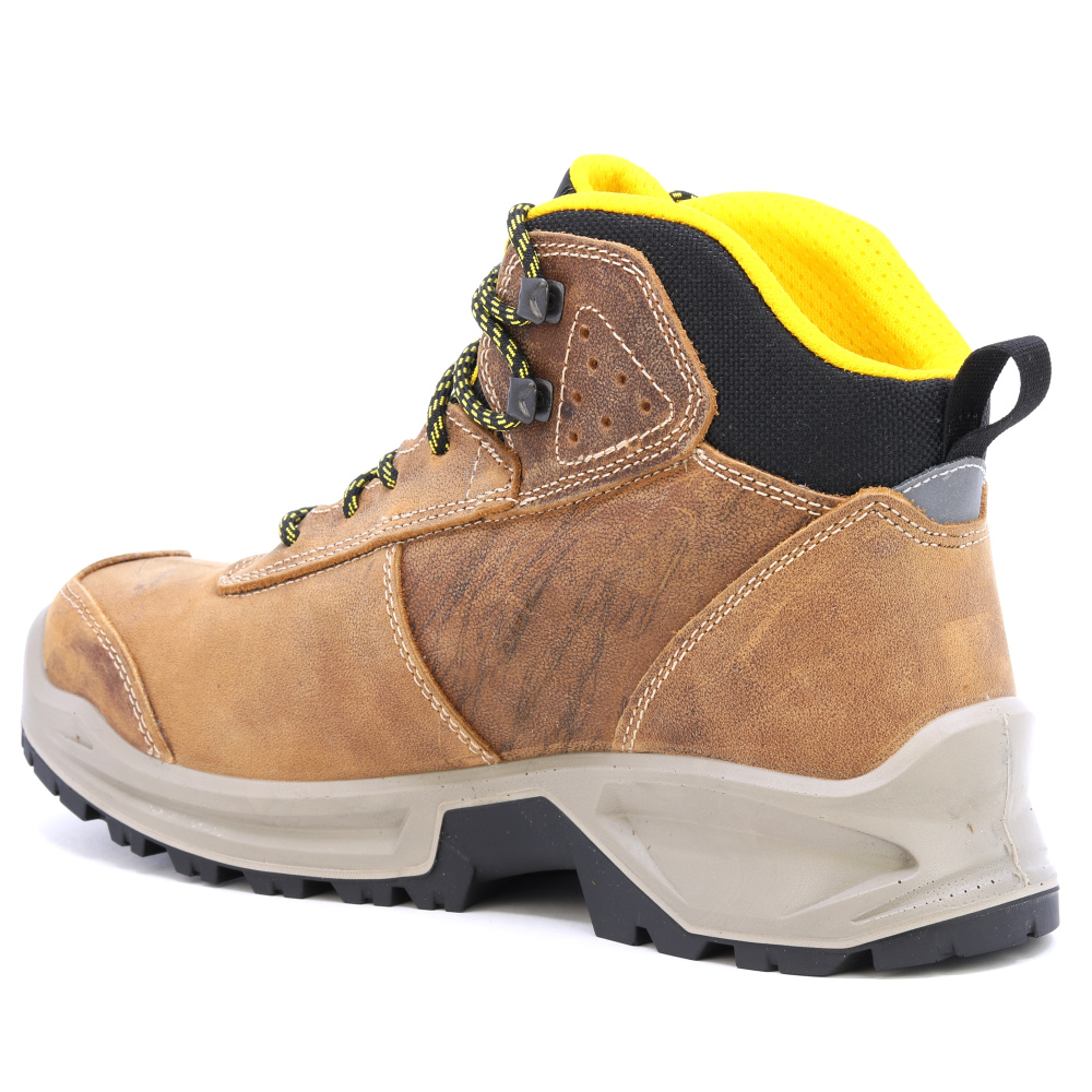 detail DIADORA Country Mid S3 hnědá pánská pracovní obuv