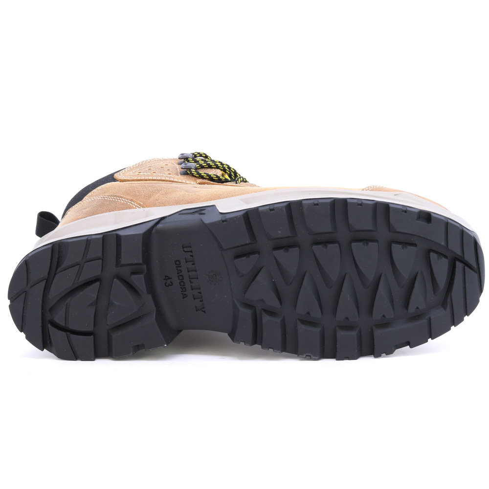 detail DIADORA Country Mid S3 hnědá pánská pracovní obuv