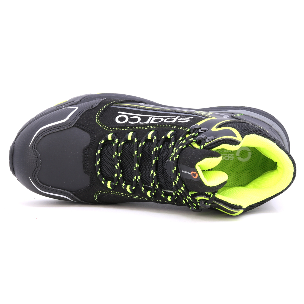 detail SPARCO Motegi S3 černá pánská pracovní obuv