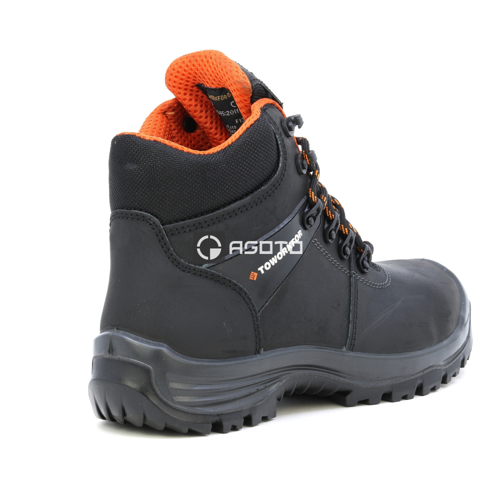 detail TOWORKFOR Trail Boot S3 černá pánská pracovní obuv