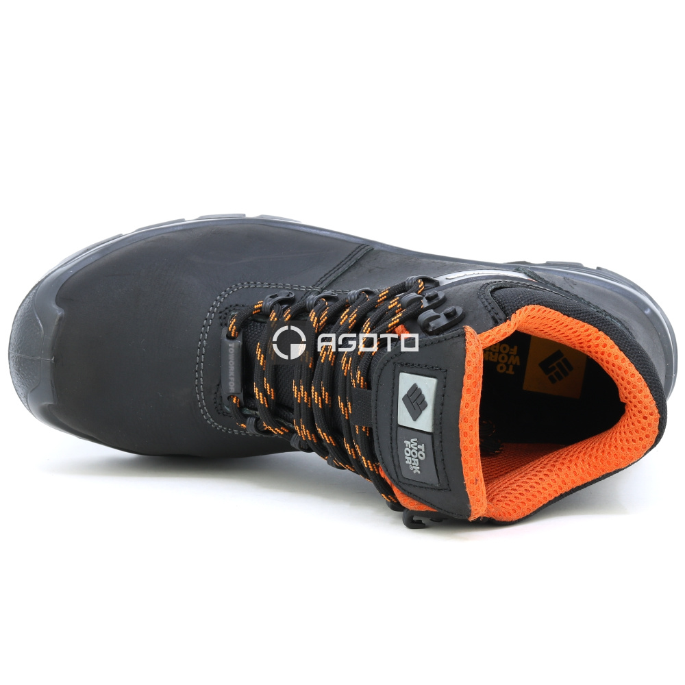 detail TOWORKFOR Trail Boot S3 černá pánská pracovní obuv