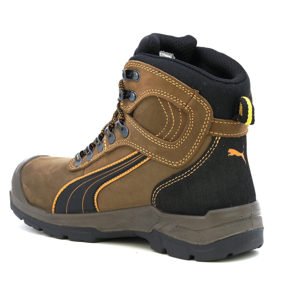detail PUMA Sierra Nevada Mid CTX O2 hnědá pánská pracovní obuv Coa.Tex membrána