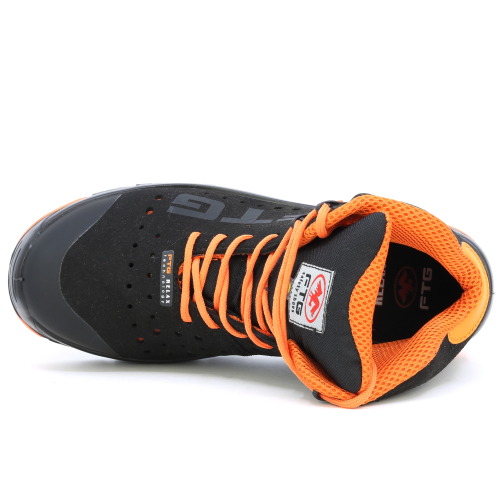 detail FTG Moon S1P ESD černá pánská pracovní obuv