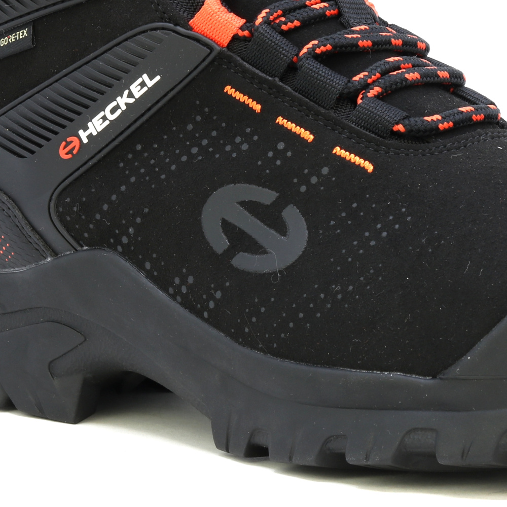 detail HECKEL Macexpedition 3.0 S3 GTX černá pánská pracovní obuv Goretex membrána