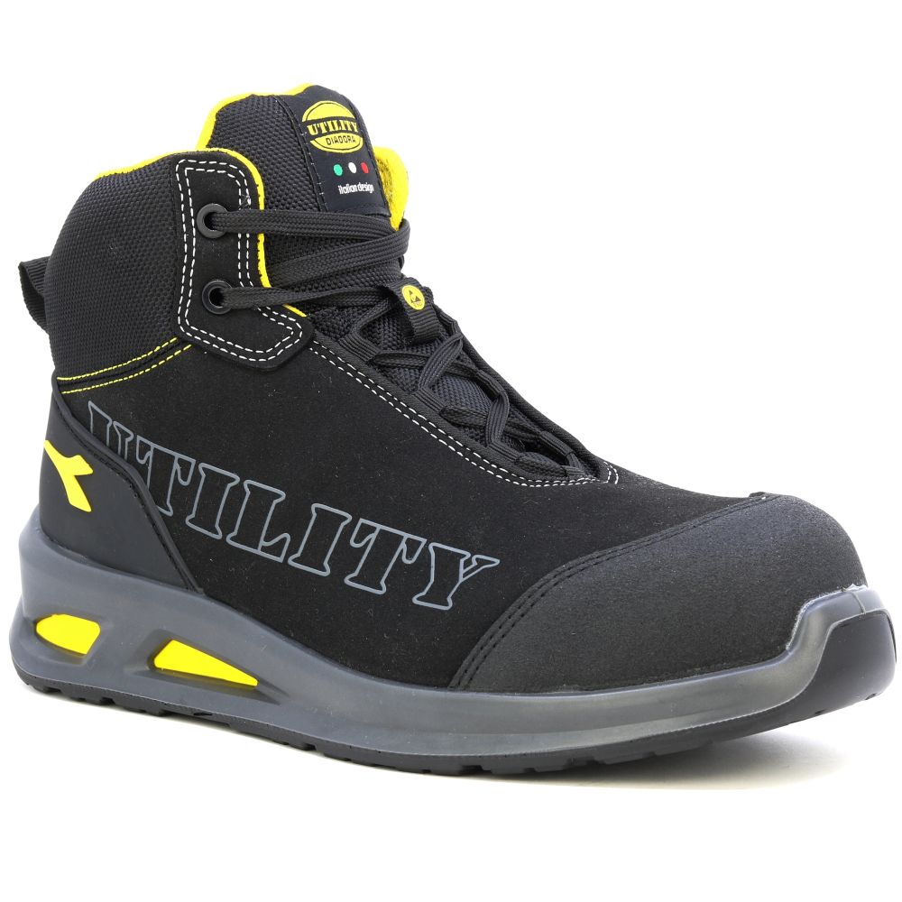 detail DIADORA Smart Softbox S3 ESD černá pánská pracovní obuv