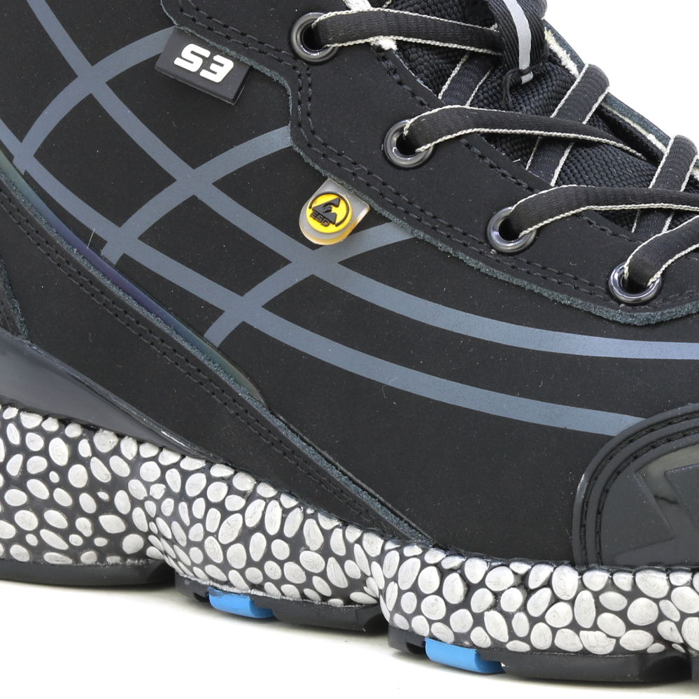 detail SIR Snake S3 šedá pánská pracovní obuv systém Responder
