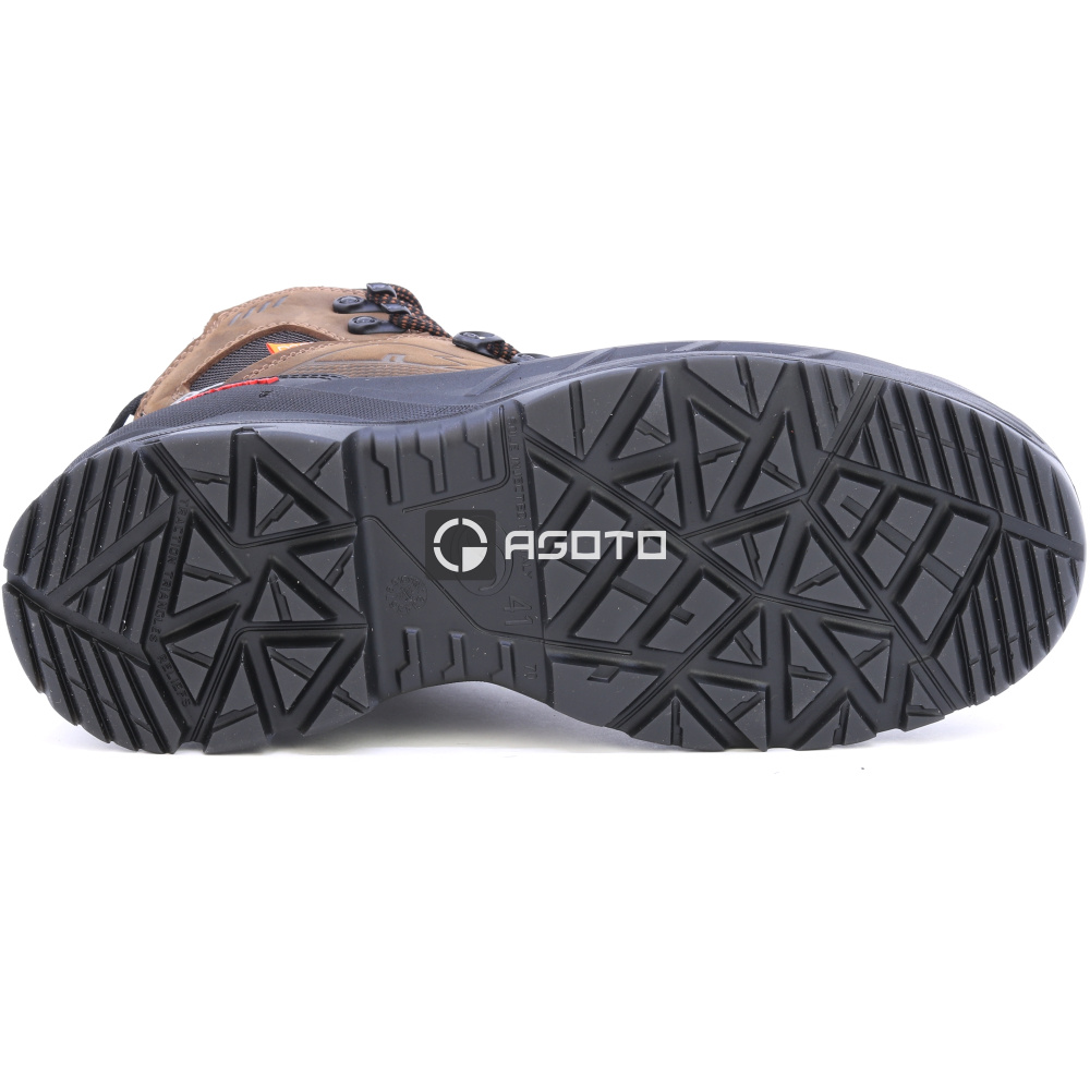 detail SIXTON Marmolada S3 hnědá pánská pracovní obuv