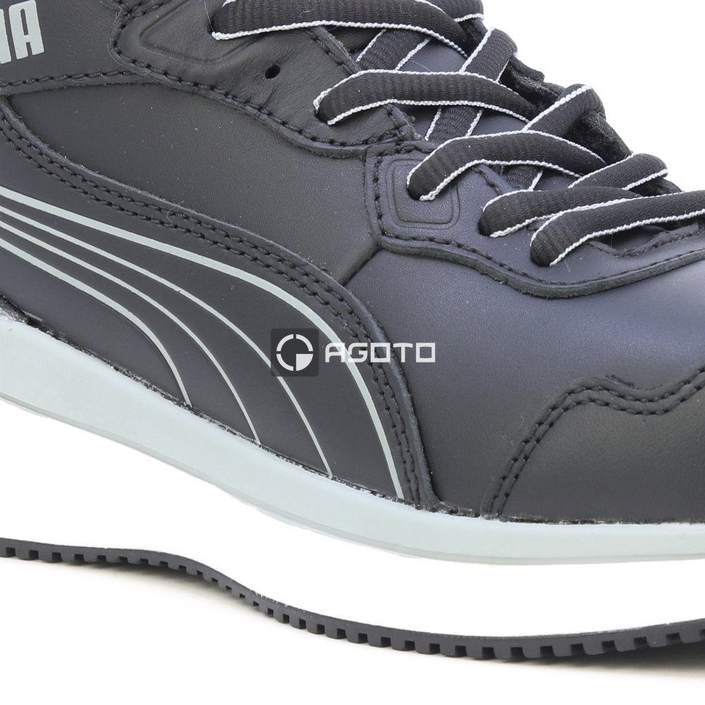 detail PUMA Zoom Mid S3 ESD černá pánská pracovní obuv Výprodej