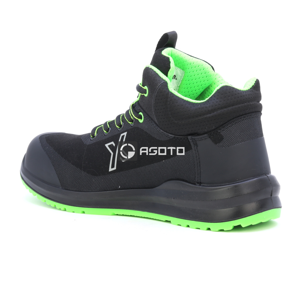 detail EXENA Draco S3 černá pánská pracovní obuv