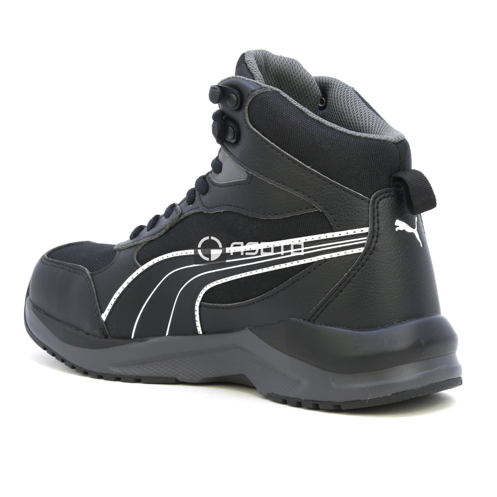 detail PUMA Shift Mid S3S čierna pánska pracovná členková obuv