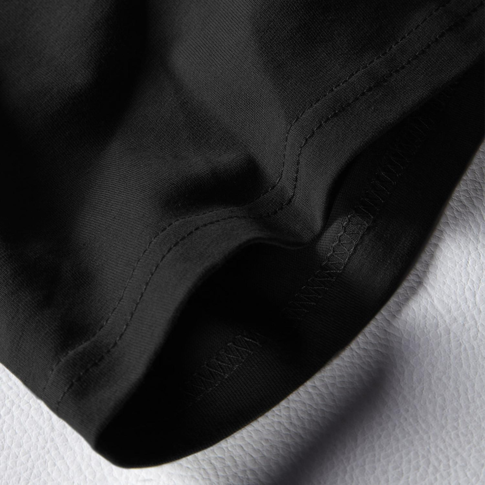 detail NORTH WAYS Duck černé pánské pracovní triko 100% Ba