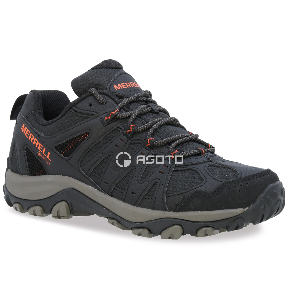 detail MERRELL Accentor 3 Sport GTX černá pánská outdoor obuv Goretex membrána