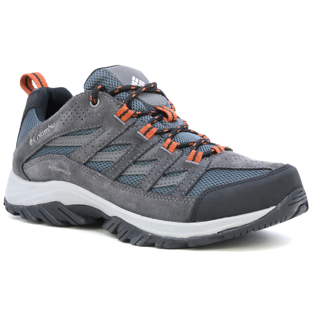 detail COLUMBIA Crestwood šedá pánská outdoor obuv WATERPROOF