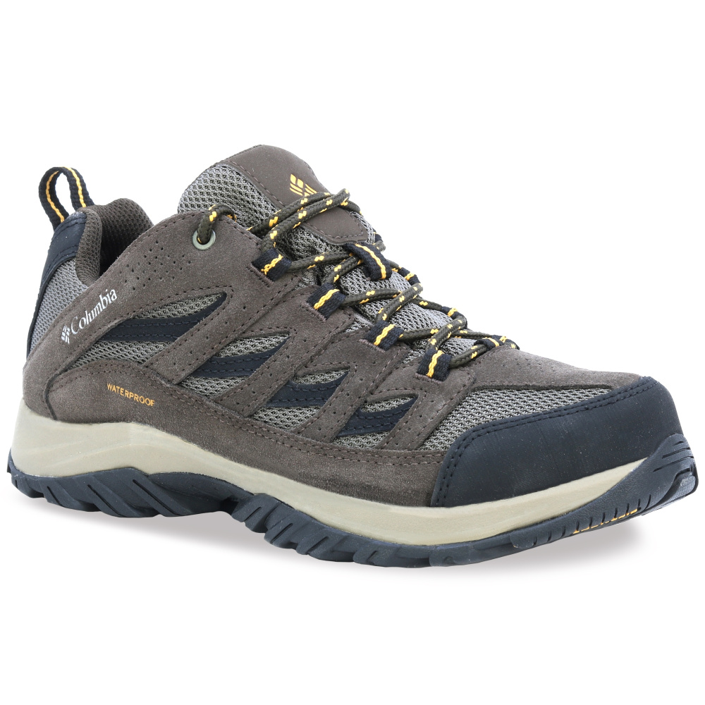 detail COLUMBIA Crestwood hnědá pánská outdoor obuv WATERPROOF