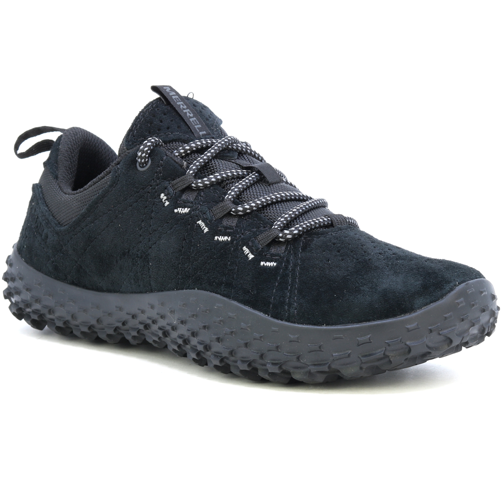detail MERRELL WRAPT černá dámská barefoot obuv