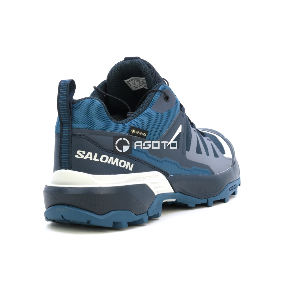 detail SALOMON X Ultra 360 GTX Carbon modrá pánská outdoor obuv Goretex membrána