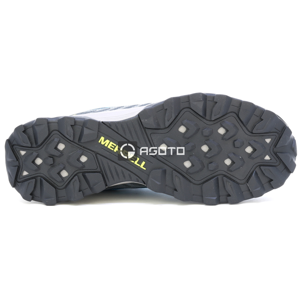 detail MERRELL SPEED ECO modrá pánská outdoor obuv AKCE