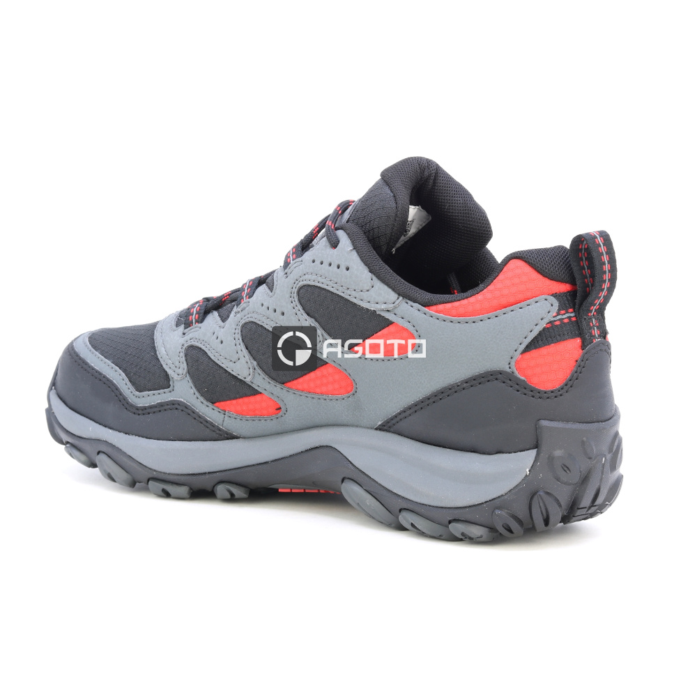 detail MERRELL West Rim Sport GTX černá pánská outdoor obuv Goretex membrána