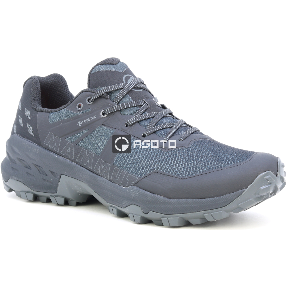 detail MAMMUT Sertig II Low GTX černá pánská outdoor obuv Goretex membrána