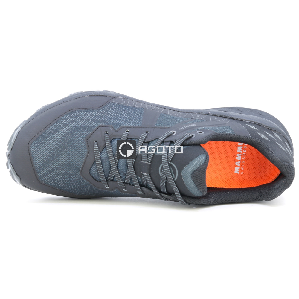 detail MAMMUT Sertig II Low GTX černá pánská outdoor obuv Goretex membrána