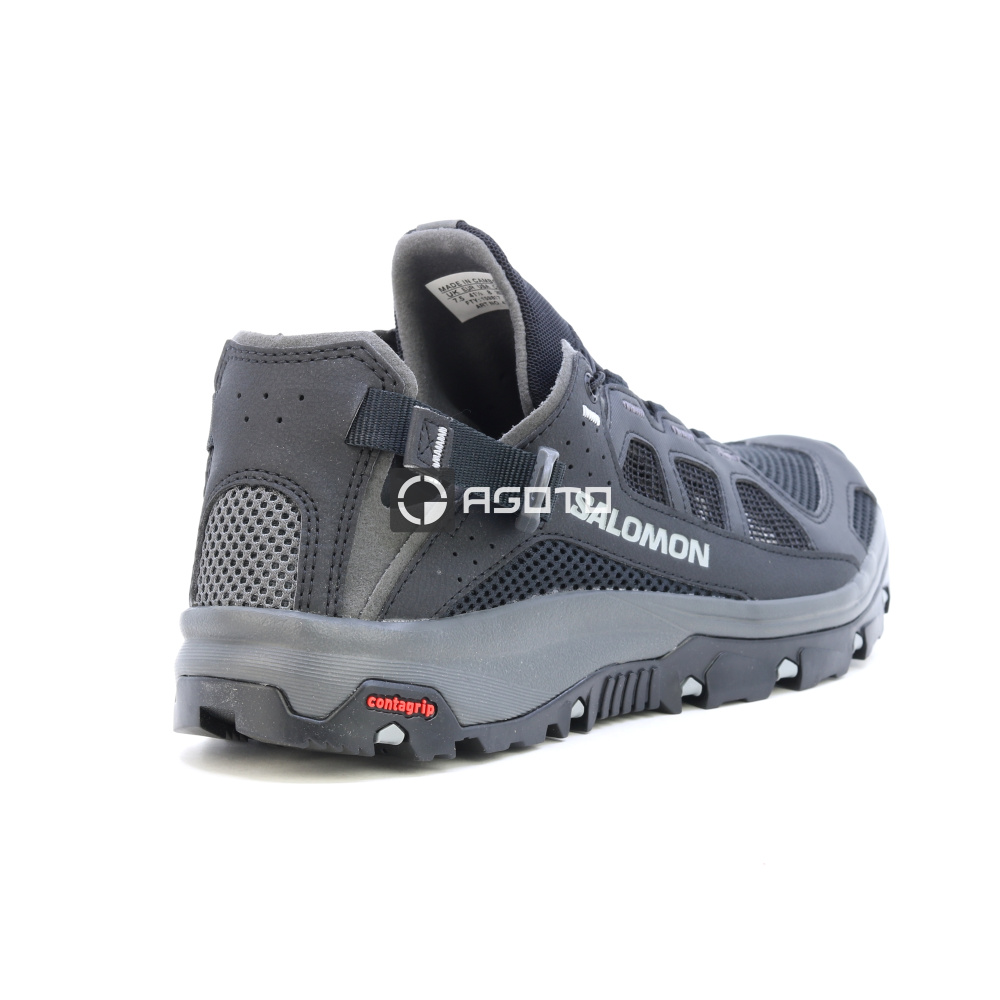 detail SALOMON Techamphibian 5 M Black černá pánská outdoor obuv