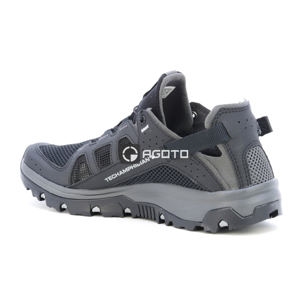 detail SALOMON Techamphibian 5 M Black černá pánská outdoor obuv