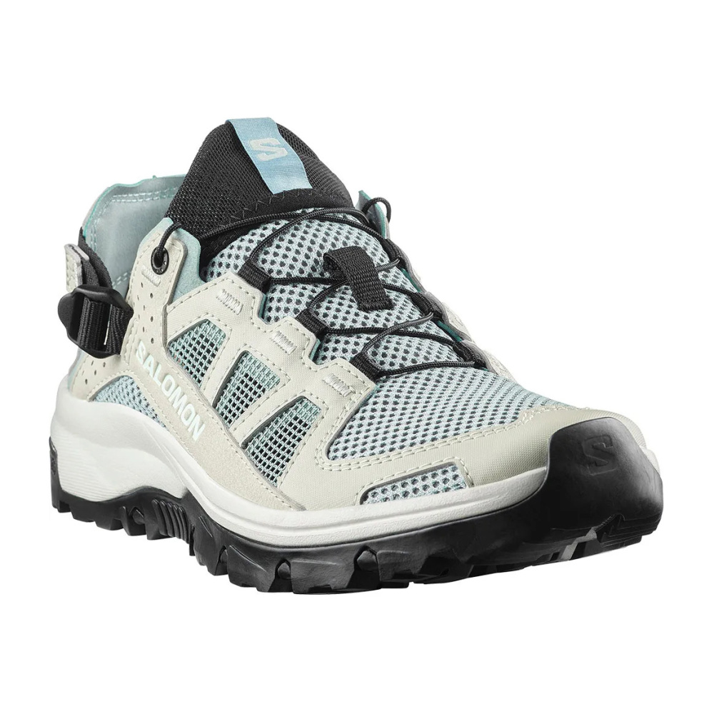 detail SALOMON Techamphibian 5 W Arctic Ice zelená dámská outdoor obuv