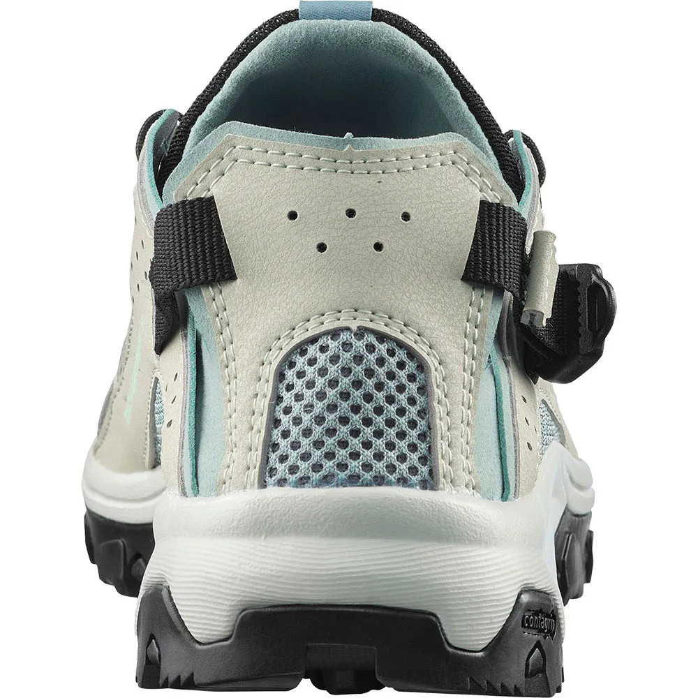 detail SALOMON Techamphibian 5 W Arctic Ice zelená dámská outdoor obuv