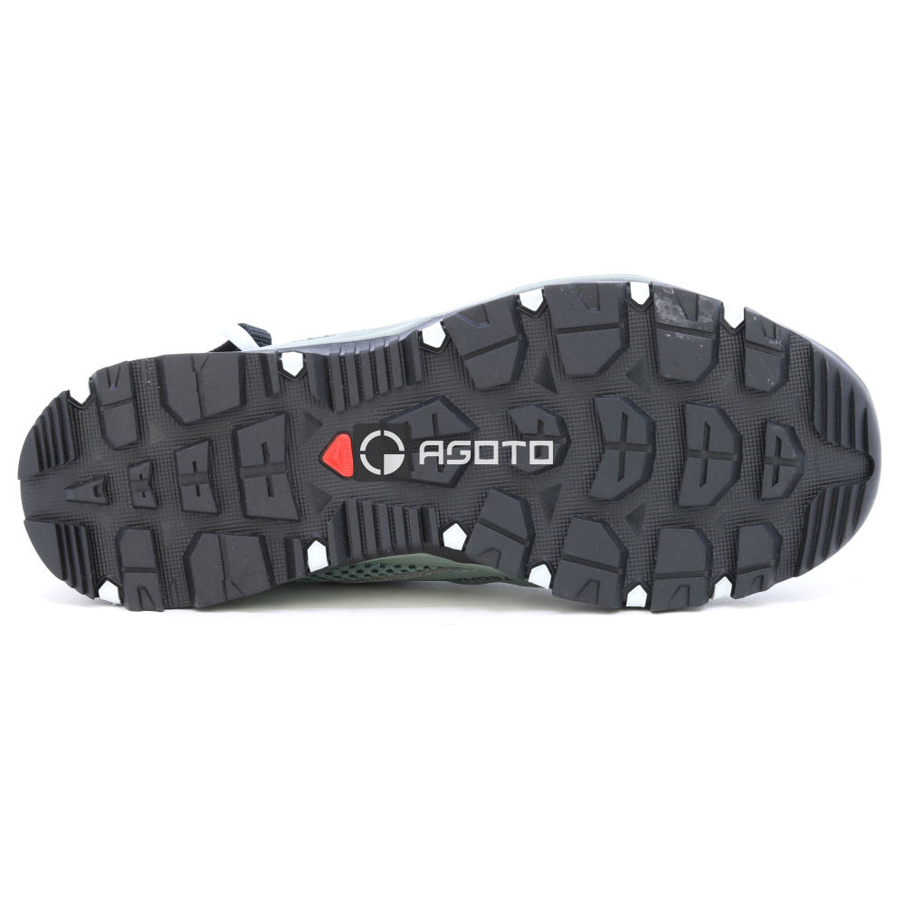 detail SALOMON Techamphibian 5 W Arctic Ice zelená dámská outdoor obuv