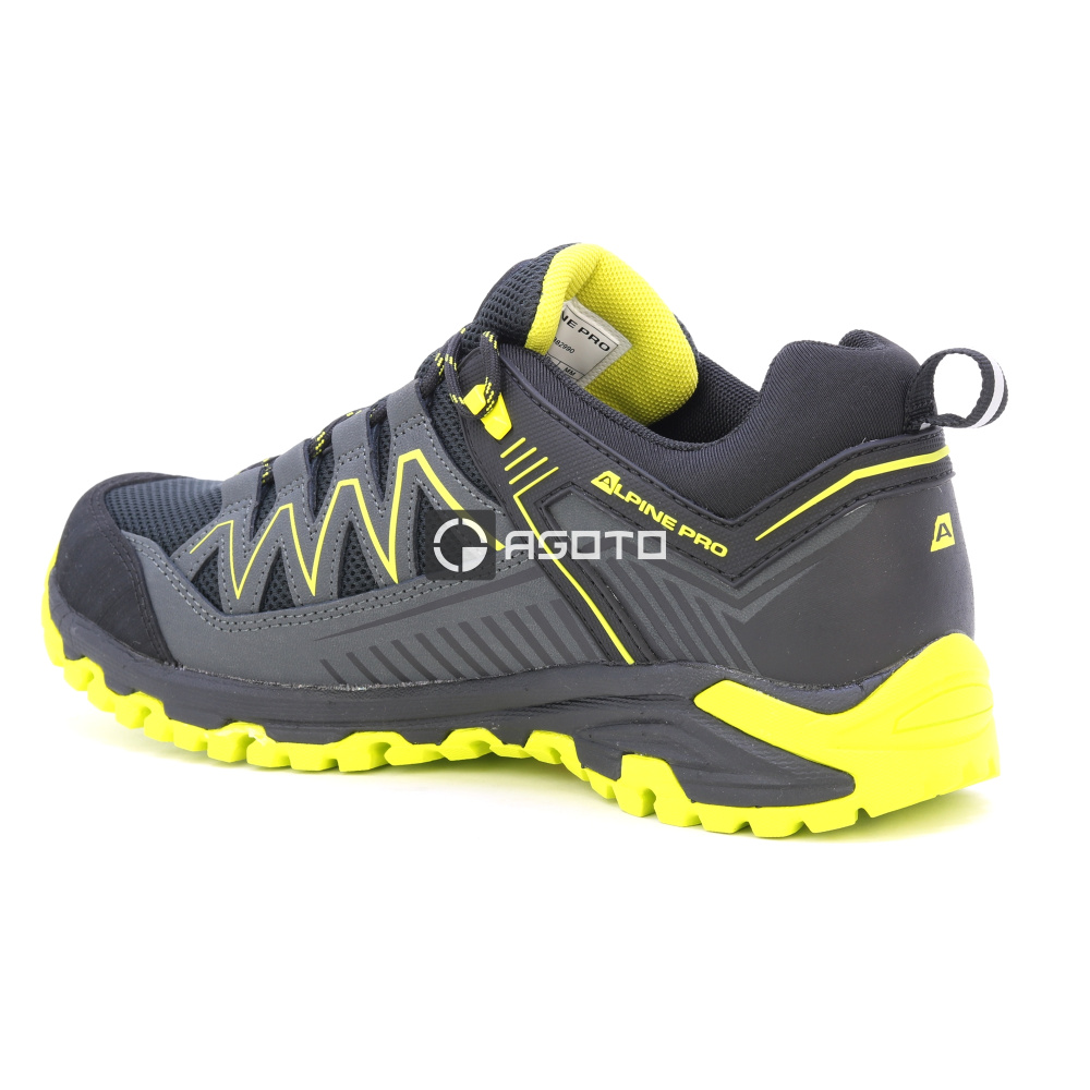 detail ALPINE PRO Imahe černá pánská outdoor obuv PTX membrána