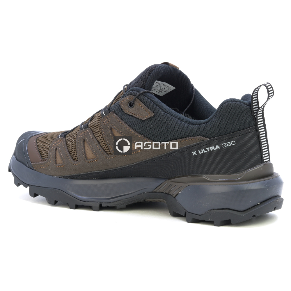 detail SALOMON X ULTRA 360 LTR GTX Dkeart hnědá pánská outdoor obuv Goretex membrána