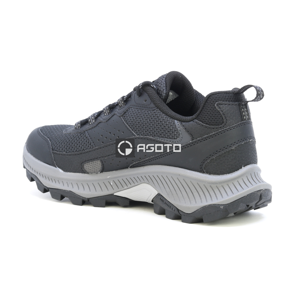 detail MERRELL SPEED STRIKE 2 black černá pánská outdoor obuv