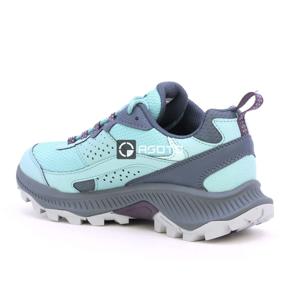 detail MERRELL SPEED STRIKE 2 GTX zelená dámská outdoor obuv membrána Gore-Tex®