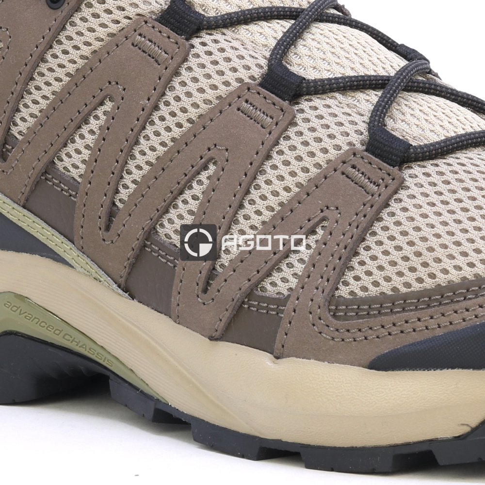 detail SALOMON X-Adventure Recon Dsrtan hnědá pánská outdoor obuv