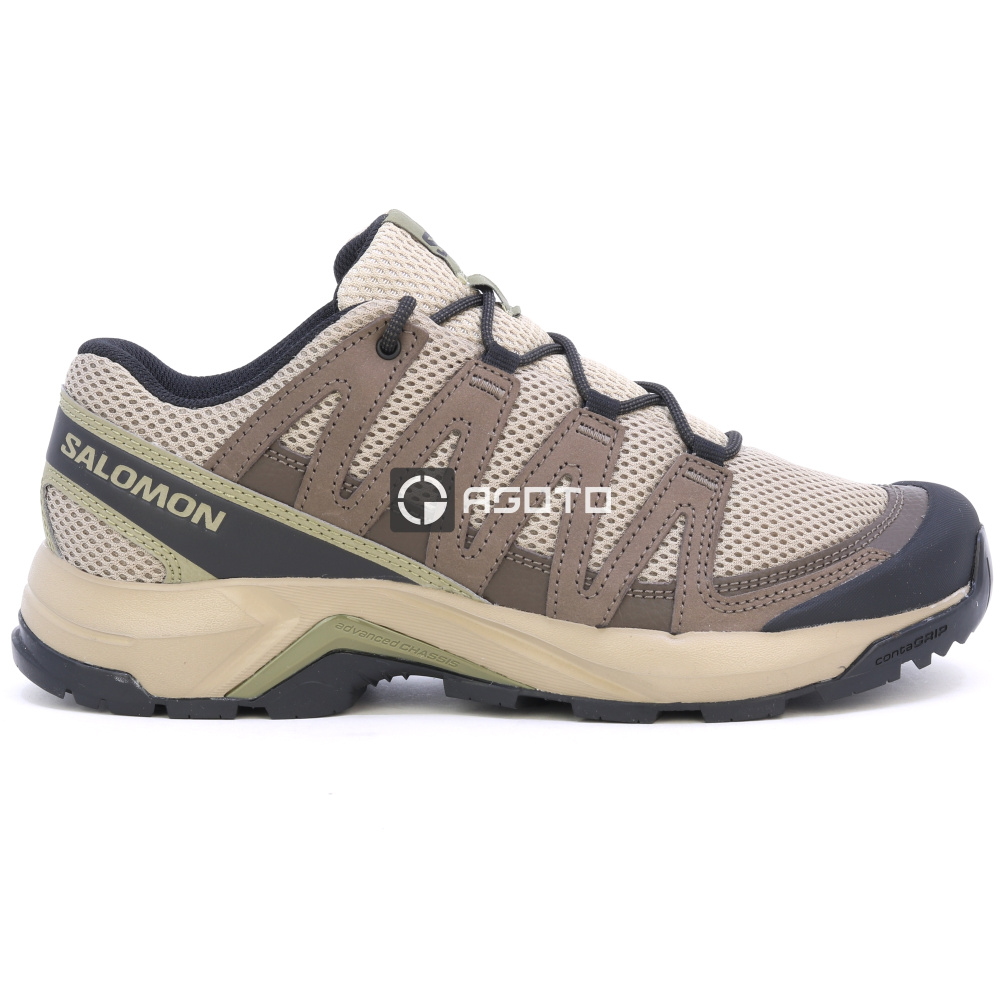 detail SALOMON X-Adventure Recon Dsrtan hnědá pánská outdoor obuv