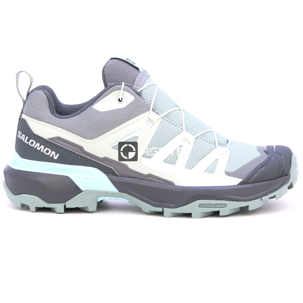 detail SALOMON X ULTRA 360 W Greenm zelená dámská outdoor obuv