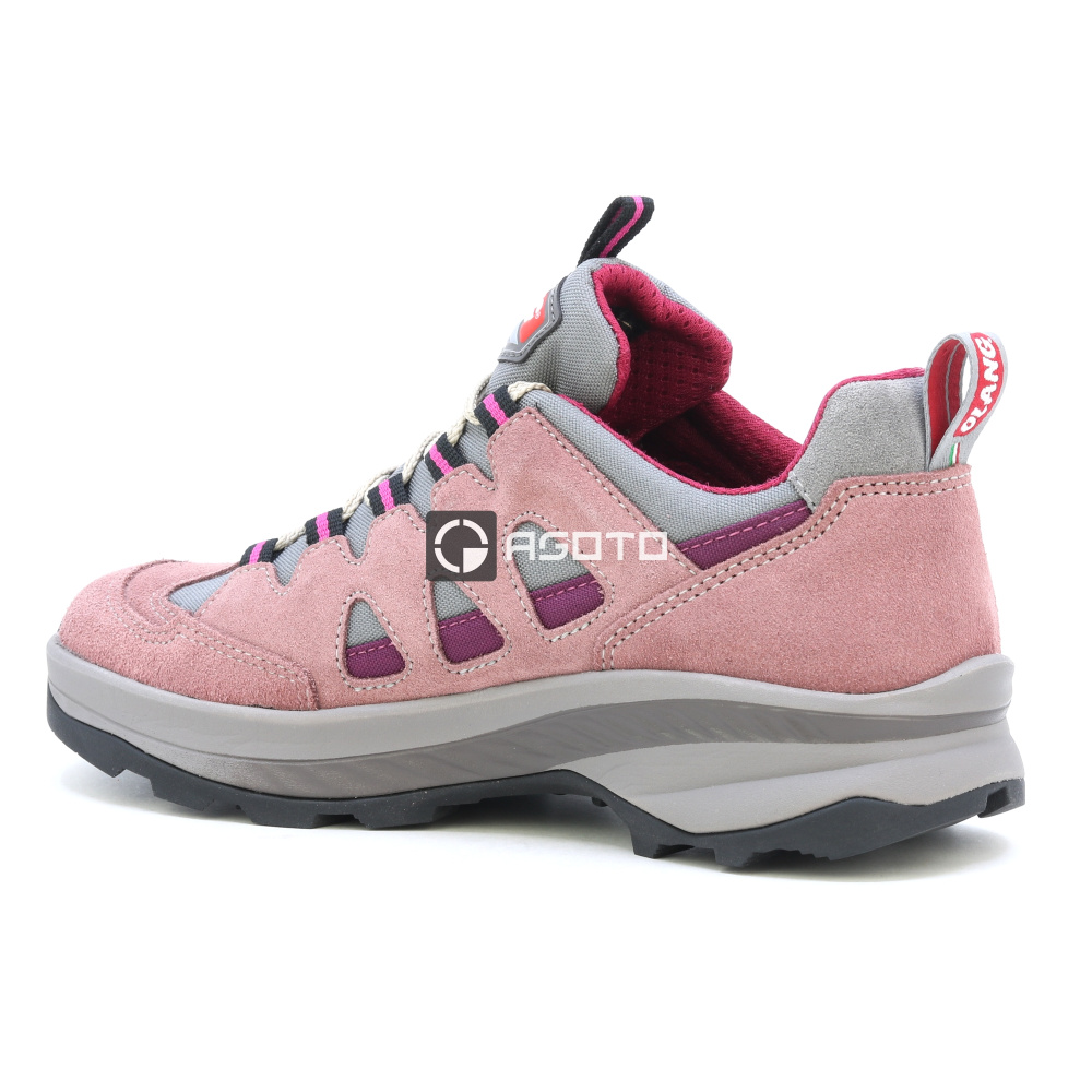 detail OLANG 840 Moena růžová dámská kožená outdoor obuv