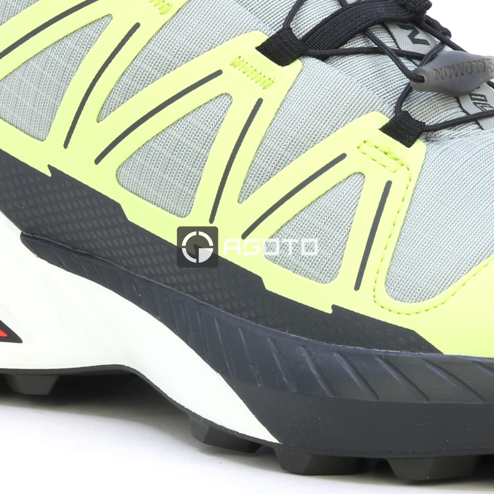 detail SALOMON Speedcross Peak Wrought šedá pánská outdoor obuv
