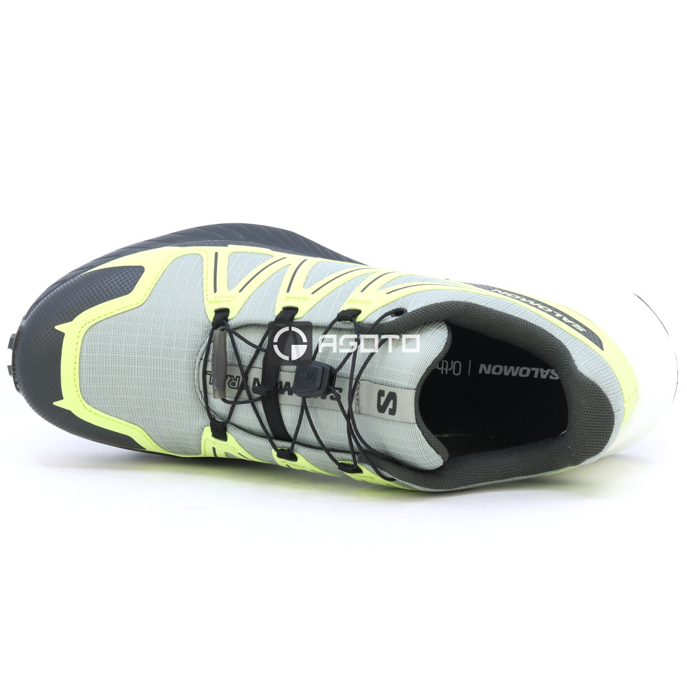 detail SALOMON Speedcross Peak Wrought šedá pánská outdoor obuv