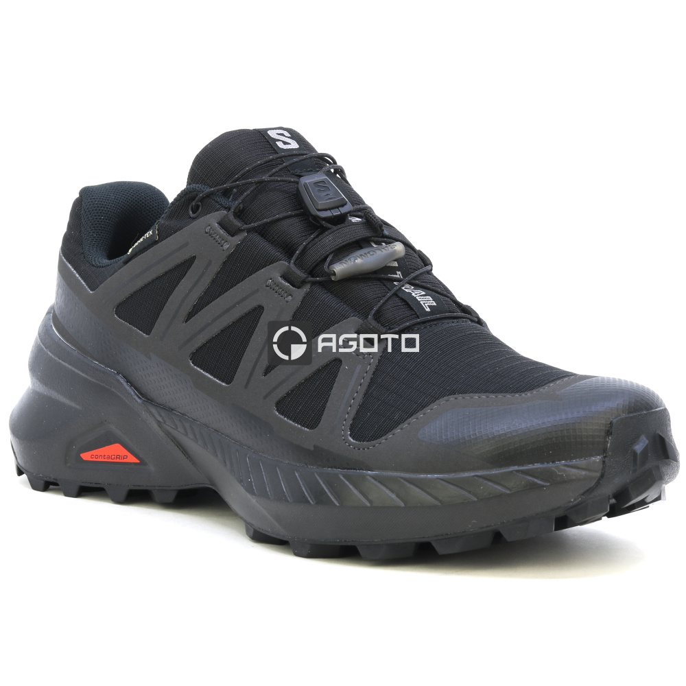 detail SALOMON Speedcross Peak GTX černá pánská outdoor obuv GORE-TEX® membrána