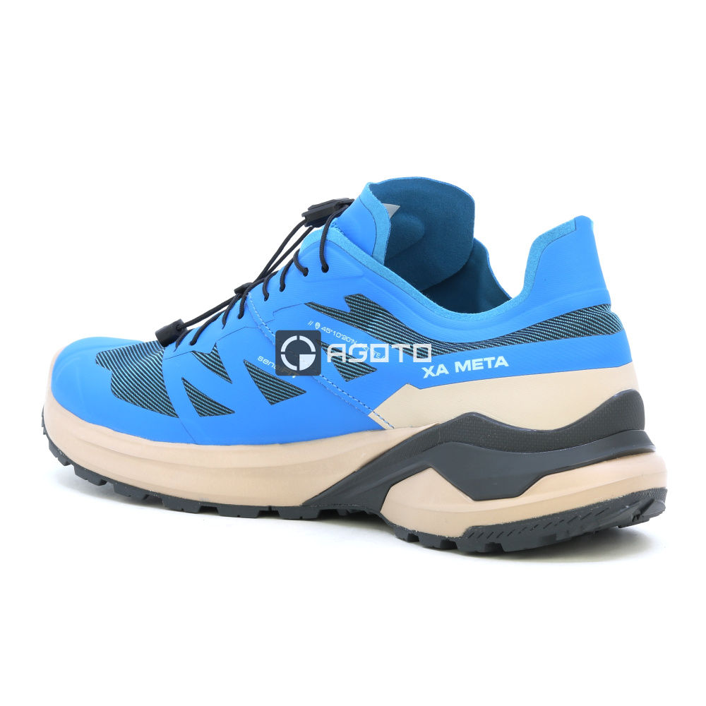 detail SALOMON XA META MADE IN FRANCE modrá pánská outdoor obuv