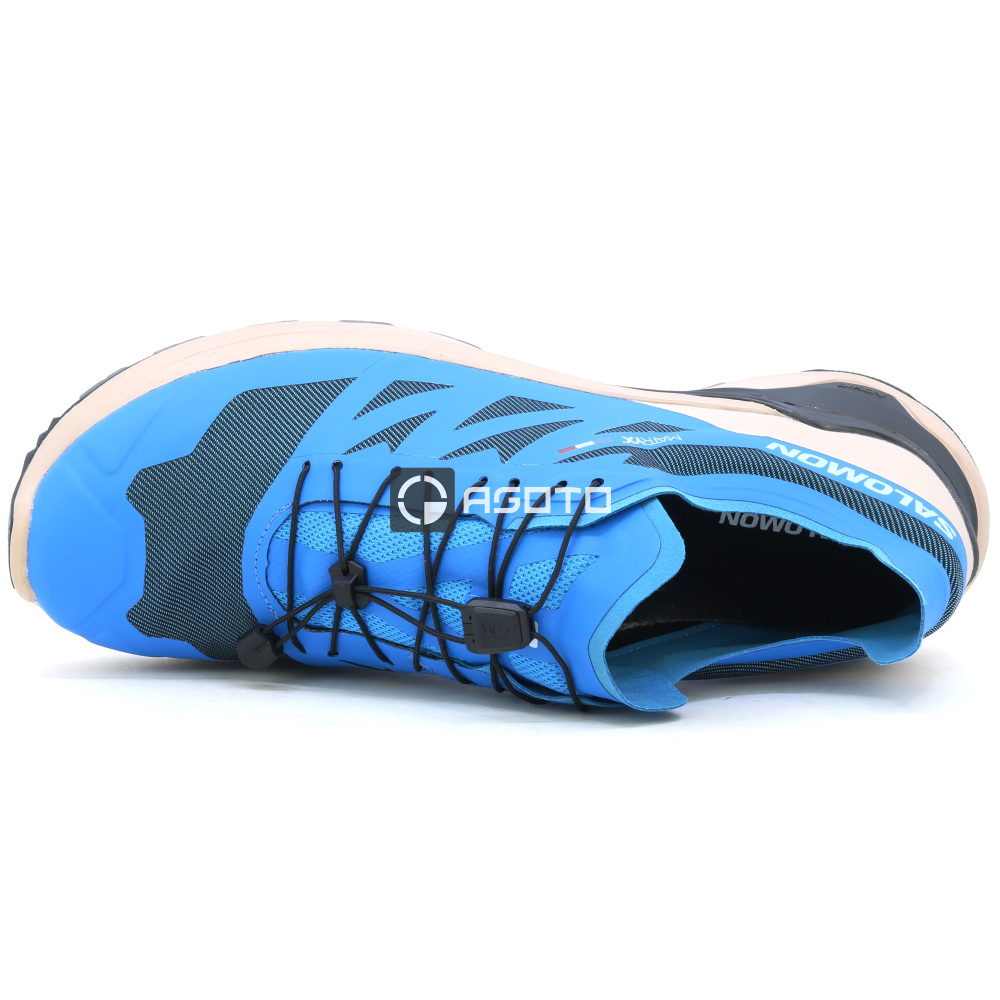 detail SALOMON XA META MADE IN FRANCE modrá pánská outdoor obuv