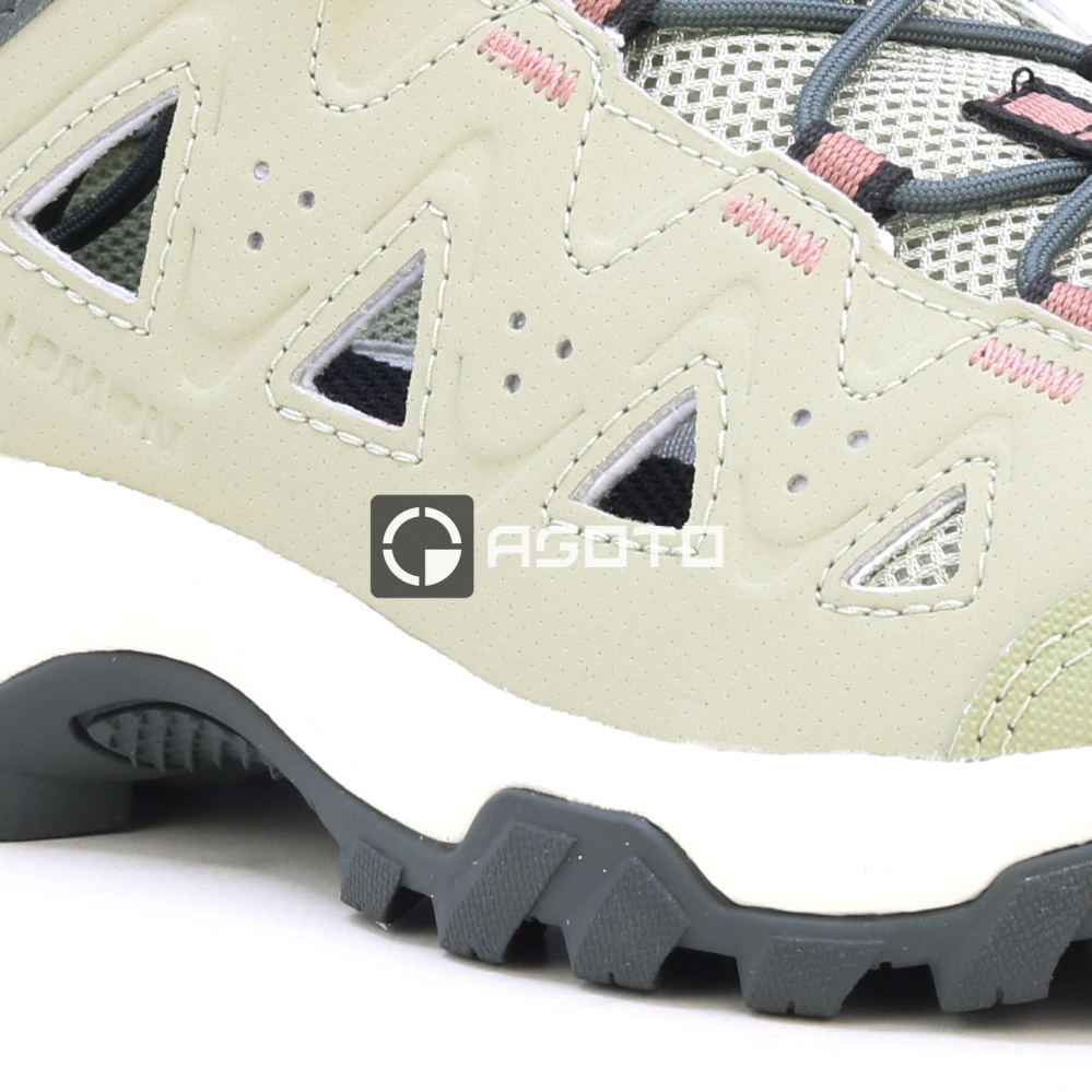 detail SALOMON Alhama W tea khaki dámská letní outdoor obuv