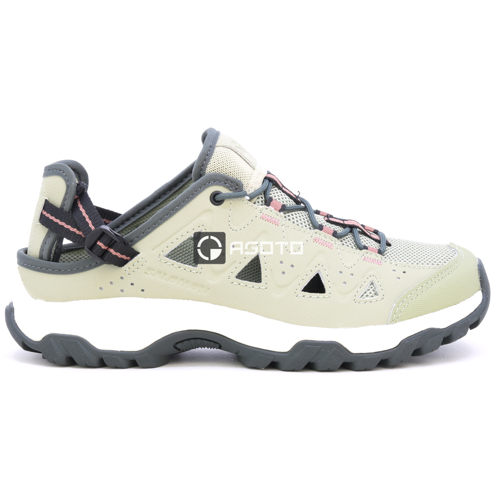 detail SALOMON Alhama W tea khaki dámská letní outdoor obuv