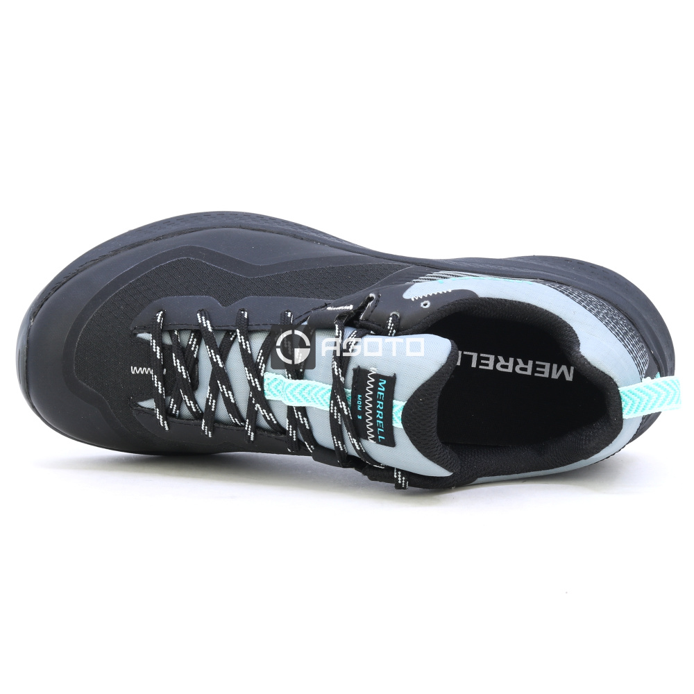 detail MERRELL MQM 3 GTX black černá dámská outdoor obuv membrána Gore-Tex®